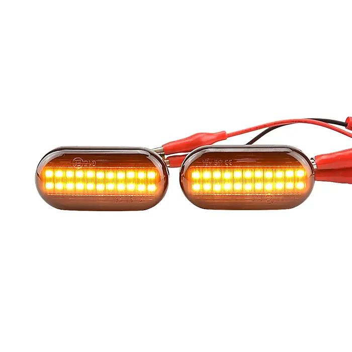 2 clignotants dynamiques à Led, marqueur latéral pour Renault Clio Trafic Kangoo Twigo Dacia Logan D
