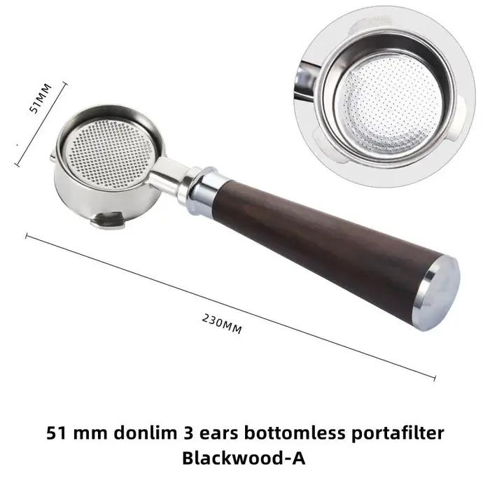 Porte-filtre à café en acier inoxydable