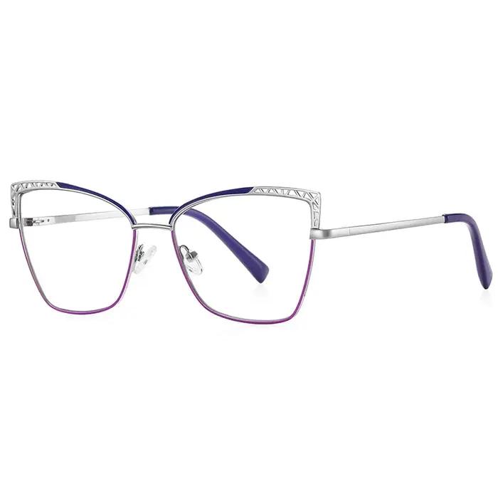 VICKY mode cadre optique marque Design femmes lunettes peuvent personnalisés Prescription Anti-lumière bleue