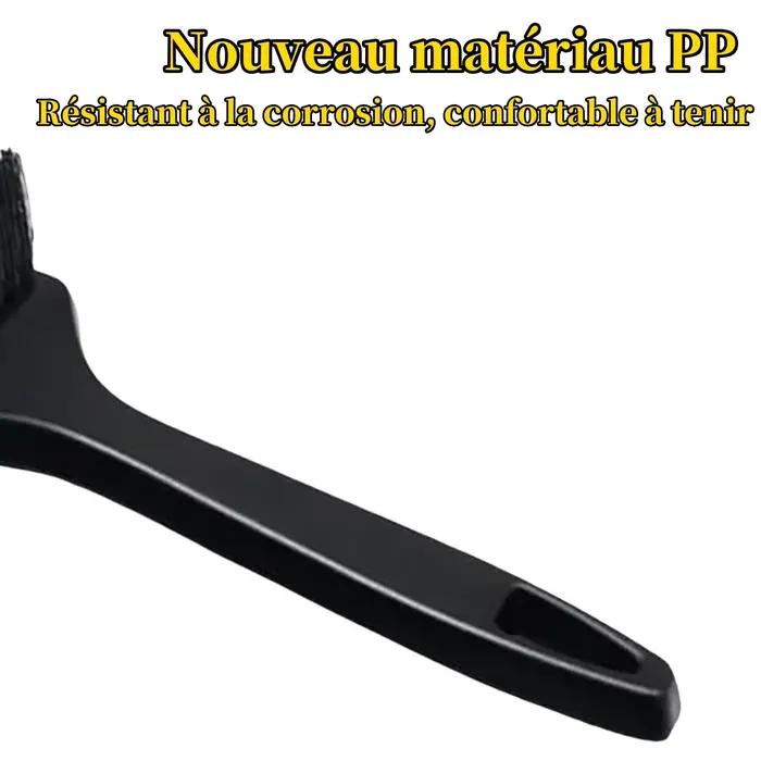 Brosse de nettoyage de pneu pour jantes de moto robuste et durable pour entretien de motos et véhicules motorisés occasions spéciales