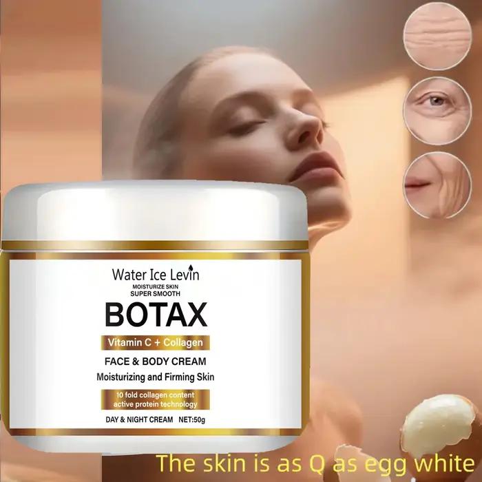 Crème au collagène Niacinamide, crème hydratante raffermissante pour le visage, utilisation jour et nuit, contenant de la vitamine C, peau sensible hydratante et nourrissante