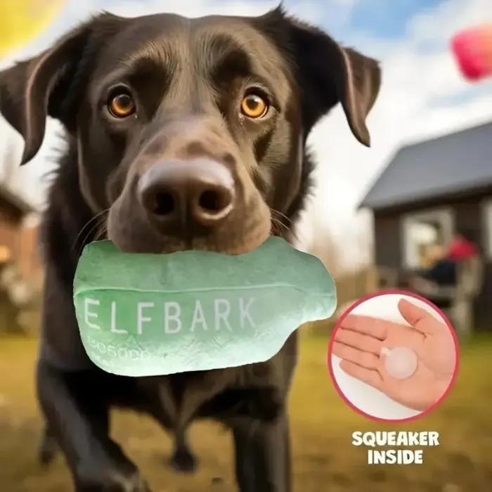 Jouet en peluche pour chien Elfbark, résistant aux morsures, avec couineur, pour chiens de petite, moyenne et grande taille, accessoires de jeu pour animaux de compagnie mignons