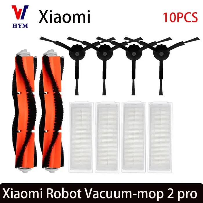 Pour Xiaomi Mi Robot aspirateur-vadrouille 2 Pro/Lite MJST1SHW MJSTL filtre Hepa vadrouille tissu brosse latérale princi