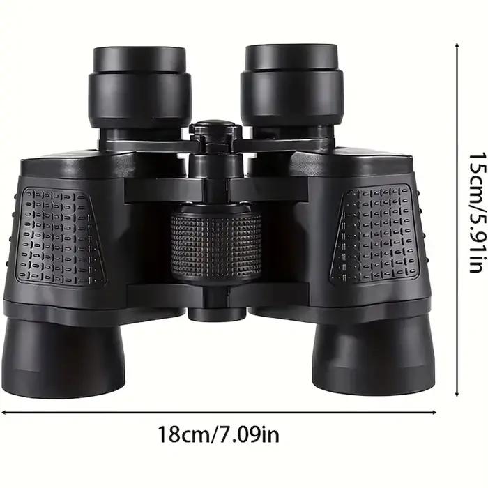 Jumelles professionnelles portables 80X80 haute magnification - équipement léger chasse camping randonnée