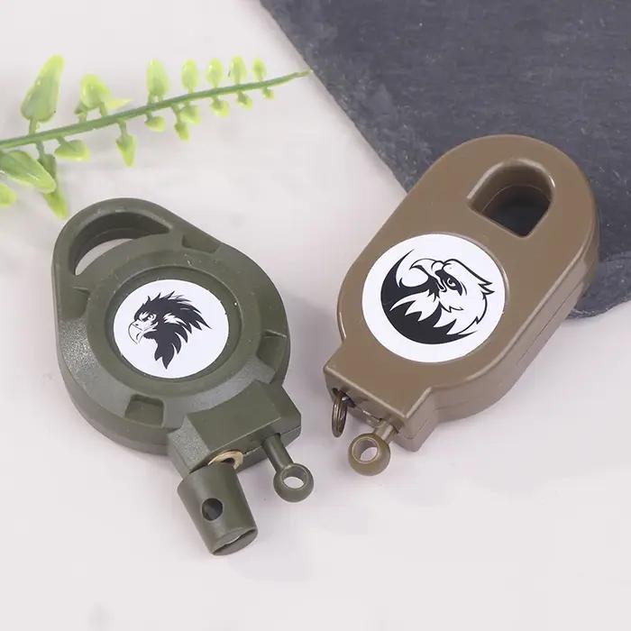 Porte-clés chasse multifonction - Clip piège réglage rapide - Matériau plastique durable capture volailles