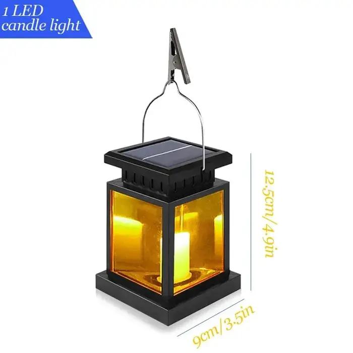 Lanternes solaires à LED modernes pour extérieur et intérieur, décoratives et pratiques pour jardin, balcon et intérieur