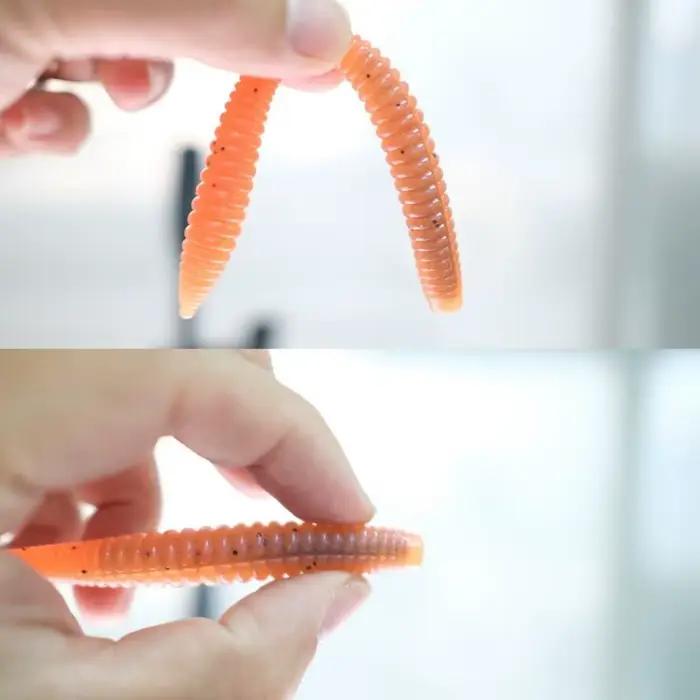 Rock Worm construit dans un leurre haute densité bicolore