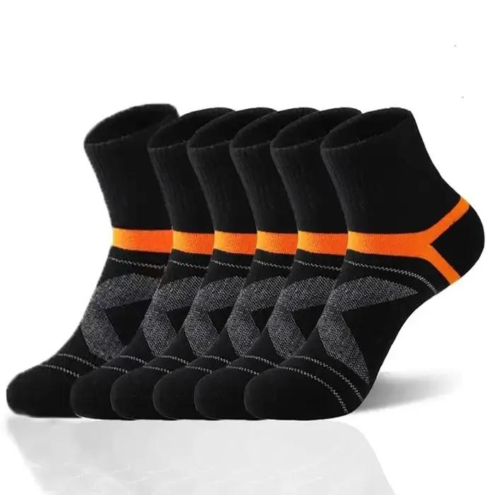 3 paires chaussettes homme sport noir qualité supérieure - Chasse, randonnée, quatre saisons absorbant transpiration