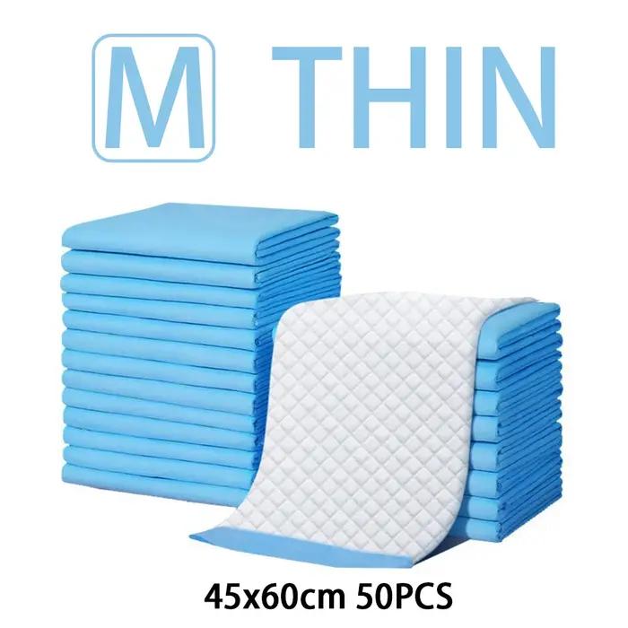 100/50/40/20 pièces couches absorbantes pour chiens jetables chiot formation coussinets de pipi coussin propre à sec