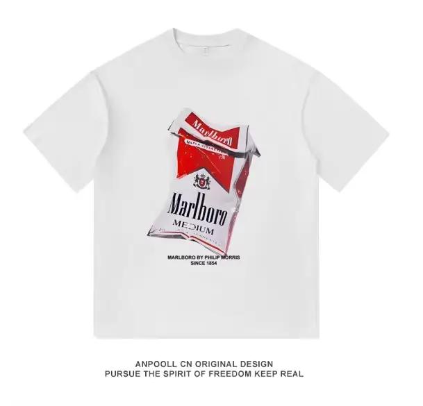 T-shirt d'été à manches courtes en pur coton