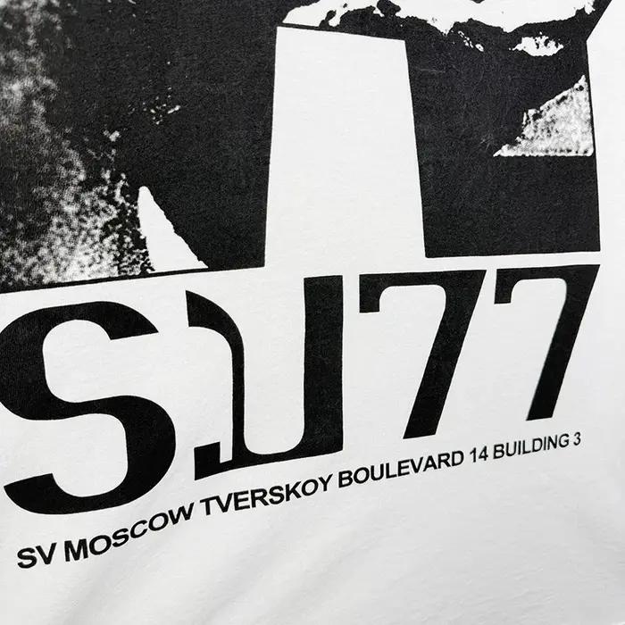2026 été surdimensionné RRR-123 manches découpées T-Shirt hommes femmes graphiques imprimer