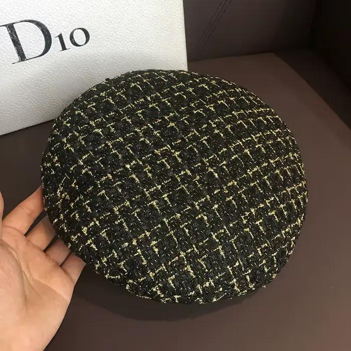 Panama femmes Belle octogonale peintre chapeau mode extérieur géométrique damier printemps et automn