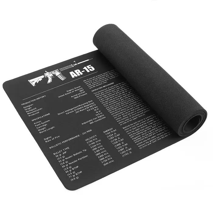 15 AK 47 Remington 870 fusil pistolet smith réparation construire tapis de banc nettoyage en caoutchouc avec pièces