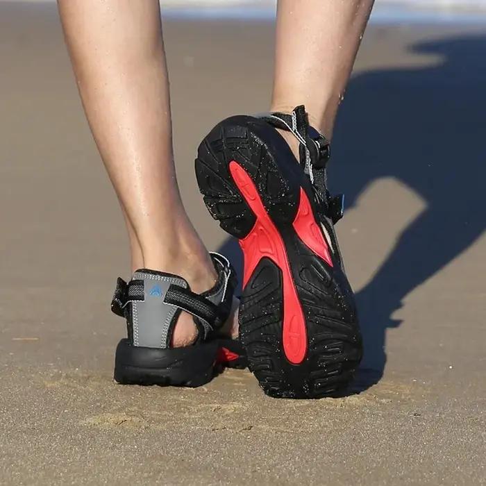 HUMTTO Chaussures d'été pour hommes Randonnée en plein air Sandales Respirant Eau Plage Hommes Sanda