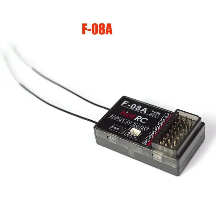 HOTRC 2.4 Ghz F-04A F-06A F-08A F-01A F-04AT F-06AT F-08AT F-01AT 4/6/8Ch récepteur Rc pour émetteur