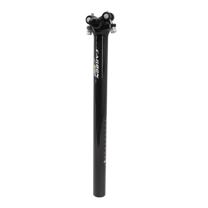 Nouveau vélo de route de montagne alliage + 3K tige de selle en Fiber de carbone tige de selle de vé