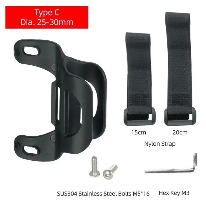 VTT 20-28 mm de diamètre. Support de pompe à vélo