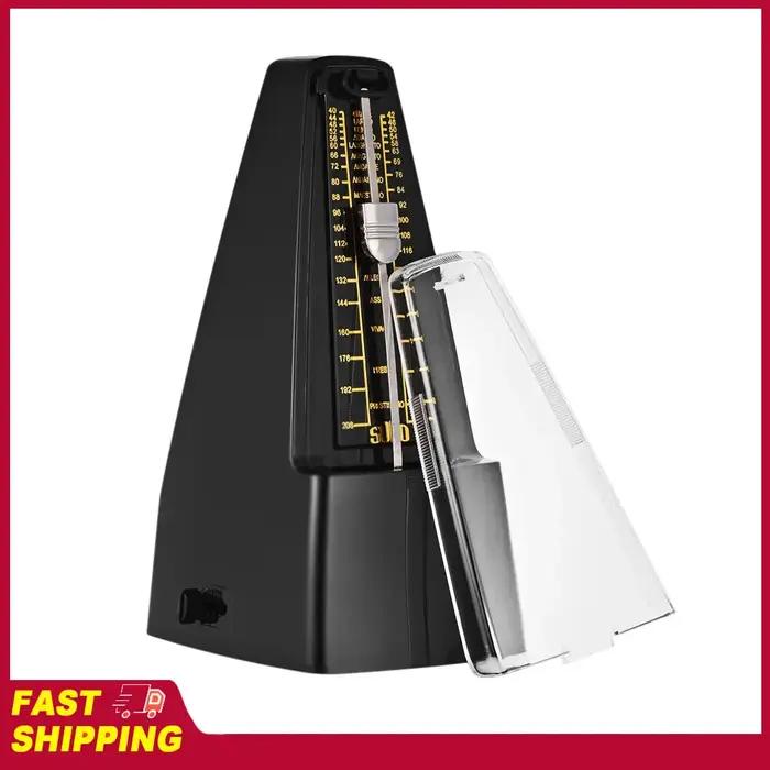 Métronome mécanique universel en ABS et métal pour pratique guitare violon piano basse batterie occa