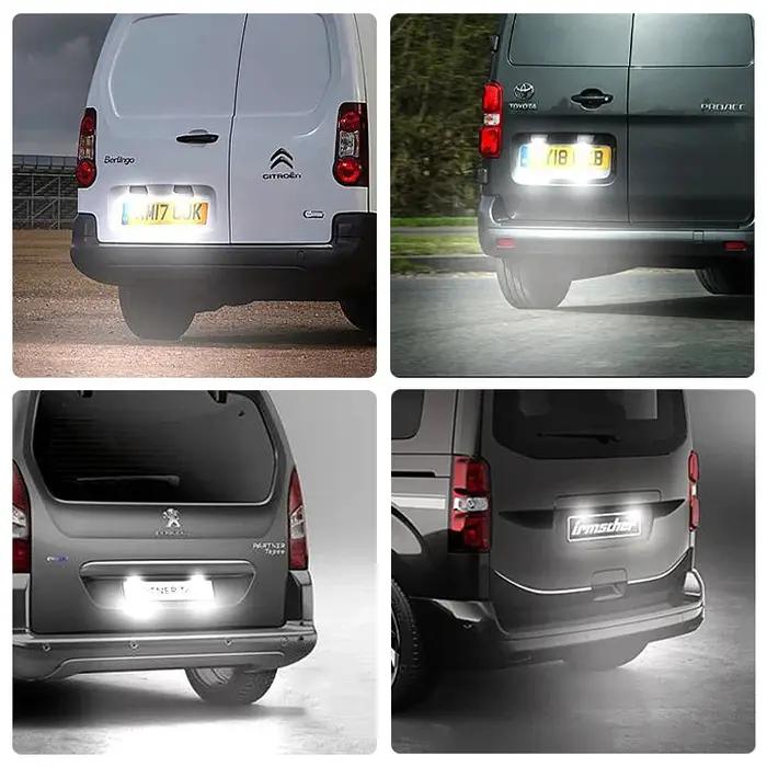 2 pièces pour citroën Jumpy Spacetourer Berlingo expédition Peugeot Expert partenaire voyageur blanc
