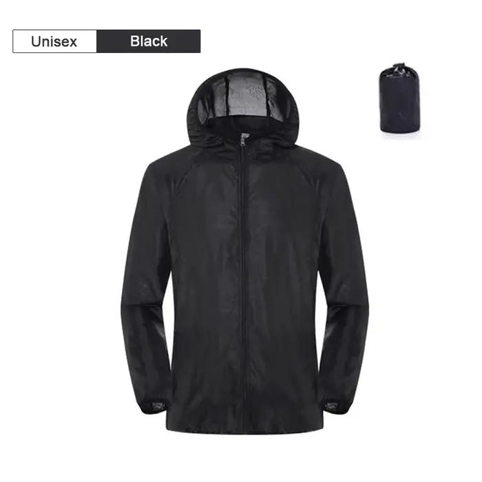 LNGXO Veste de randonnée imperméable unisexe