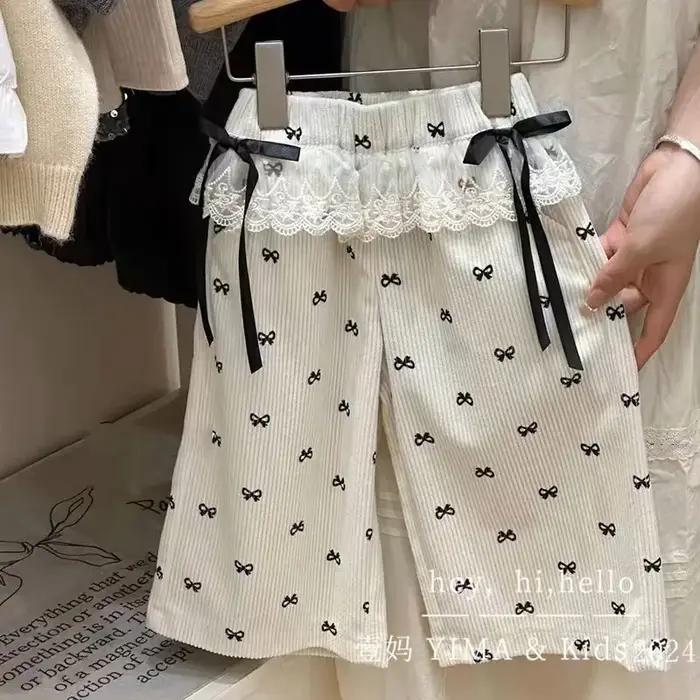Pantalon de printemps pour bébé fille