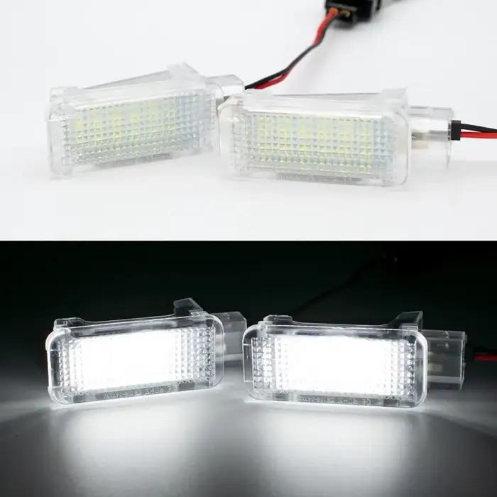Lampe de courtoisie LED blanche sous la porte, lumière de plancher, lampe de coffre, Audi A4, Horizo