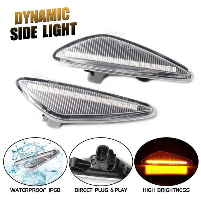 Clignotant LED garde-boue dynamique clignotant feu de position latéral pour Mazda MX5 RX-8 6 Atenza
