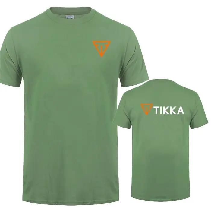 Tikka par Sako chasse T-shirt été hommes femmes coton haut à manches courtes T-shirt homme T-shirt LH-636