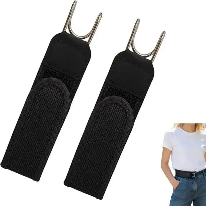 Ceinture élastique tactique à crochet fermeture invisible sans boucle adaptable chasse pêche camping sortie occasionnels