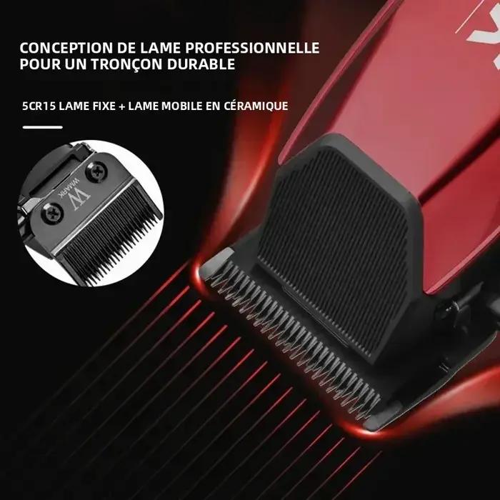 WMARK NG-125 tondeuse à cheveux professionnelle 7500 tr/min