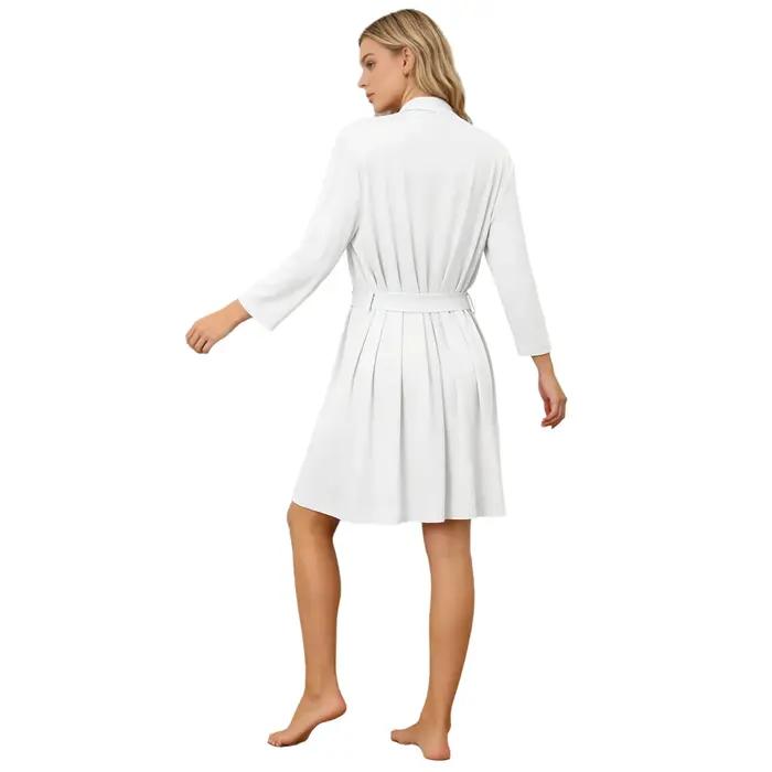 Vêtements de maternité et d'allaitement : Robe de travail et d'accouchement pour maman avec couverture d'emmaillotage