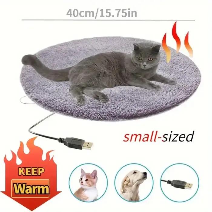 Coussin chauffant électrique pour animaux de compagnie