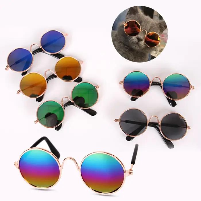 Lunettes rondes Vintage pour animaux de compagnie