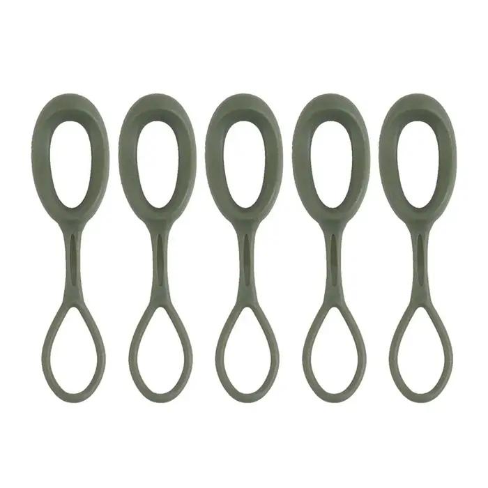 5PCS/10PCS Zipper Puller Replacement TPE Cord Extension