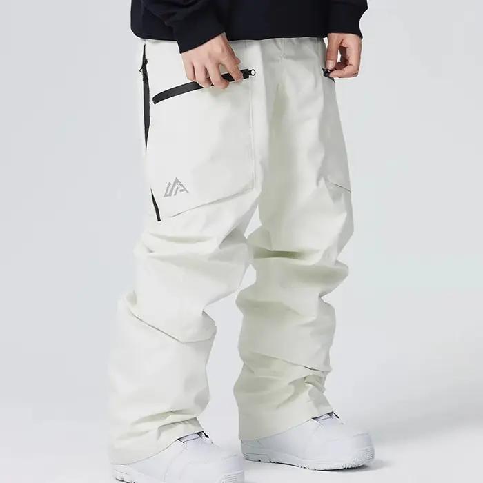 Pantalon de ski coupe-vent et imperméable pour homme et femme