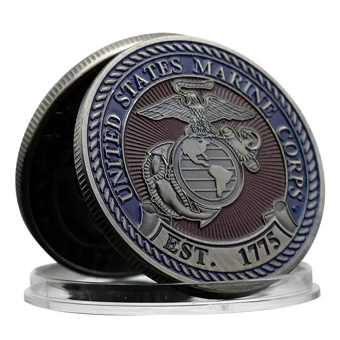 Pièce commémorative du Corps des Marines des états-unis