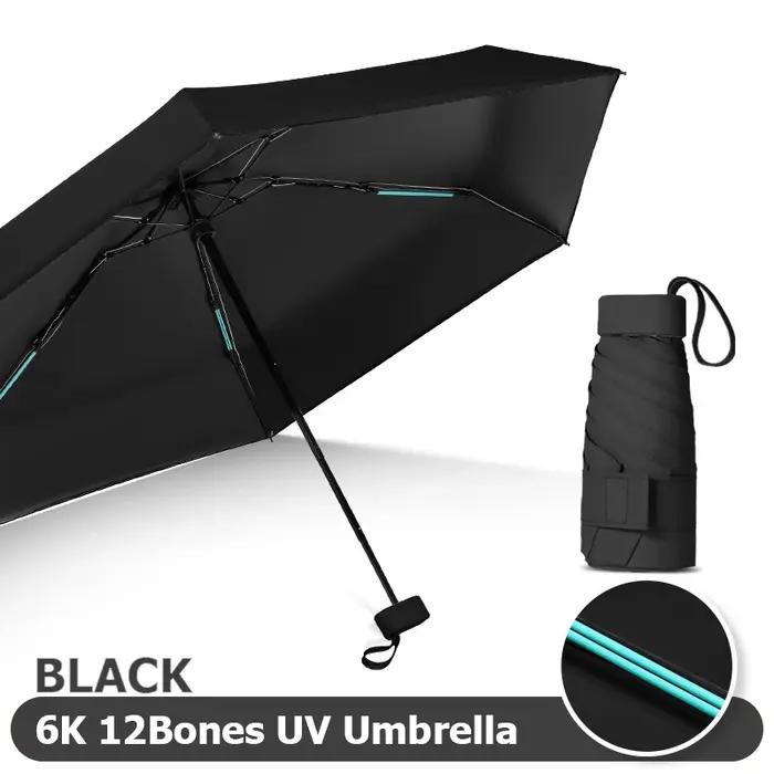Mini parapluie solide Double os