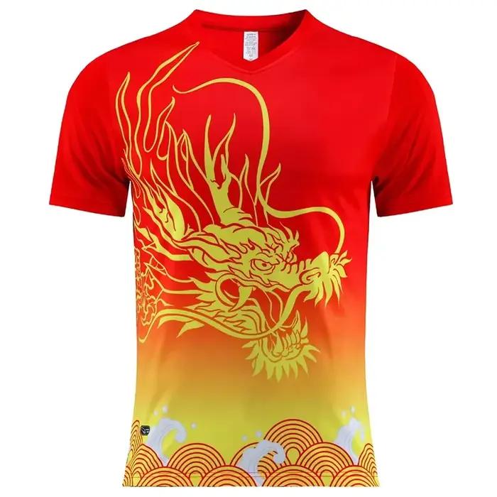 Équipe Tennis de Table T-Shirt hommes femmes ping-pong T-Shirt séchage rapide gymnase Fitness entraî