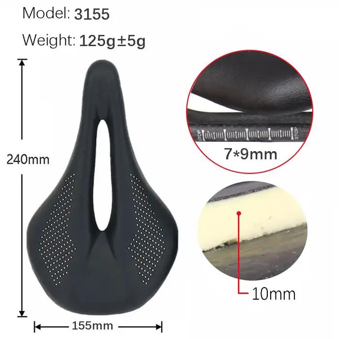 Eliteone selle de vélo carbone puissance route/vtt