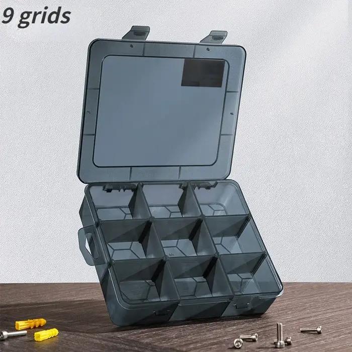 9-24 grilles organisateur réglable conteneur de stockage compartiment boîte de rangement en plastique composant vis supp