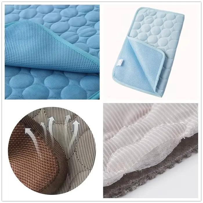 Tapis rafraîchissant pour chien lit d'été pour animaux de compagnie extra large pour petits et grands chiens accessoire pour animaux couverture durable pour chat coussin de glace pour chat occasions spéciales été