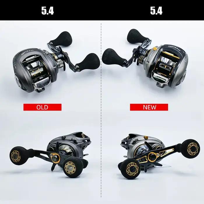 Haibo-Moulinet de pêche surchargé Baitcasting, 2020, 8B +, pratique 5.4:1-7.1:1, eau douce, mer, lon