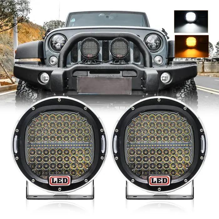Projecteur de travail pour camion, accessoires de véhicule tout-terrain, LED pour voiture, conduite