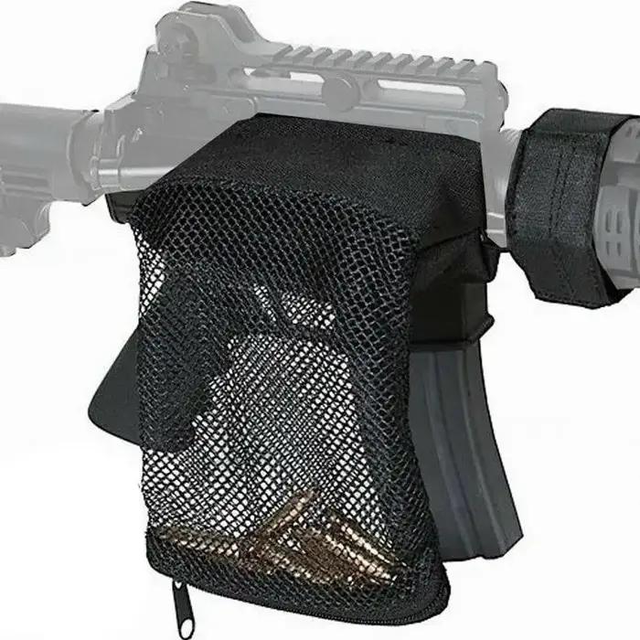 Coque en laiton pour fusil tactique AR 15 M4 AK47 avec fermeture à glissière pour chasse paintball tactique et utilisation militaire
