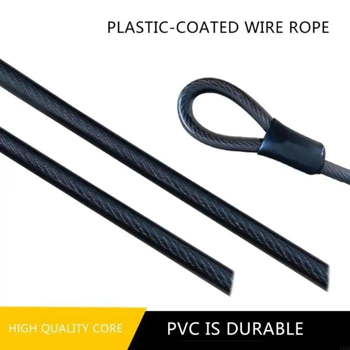 Câble verrouillage vélo 1,8 m