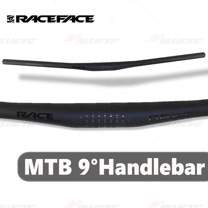 Raceface Next noir mat vtt 9 degrés guidon de VTT entièrement en carbone 31.8mm x 680-760mm pièces d