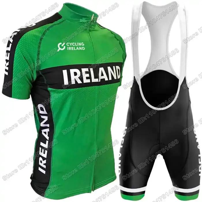 Maillot de Cyclisme Équipe Nationale Irlande 2025