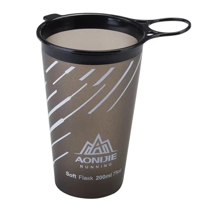 AONIJIE-Bouteille d'eau de sport portable, bouteille d'eau douce, bouteille à boire, course à pied, marathon, cyclisme, salle de sport, 200ml