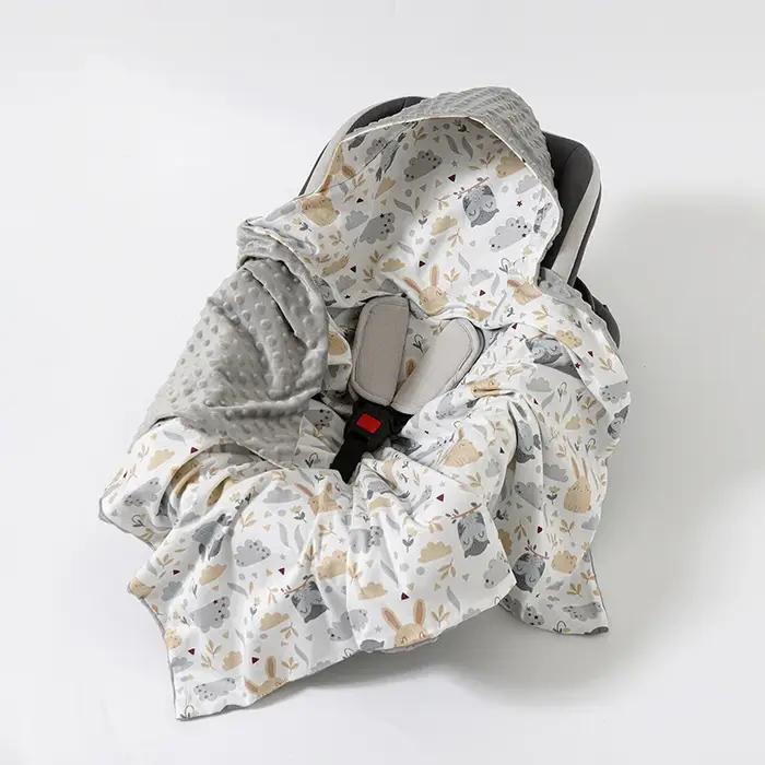 Couverture de panier de siège de sécurité pour bébé