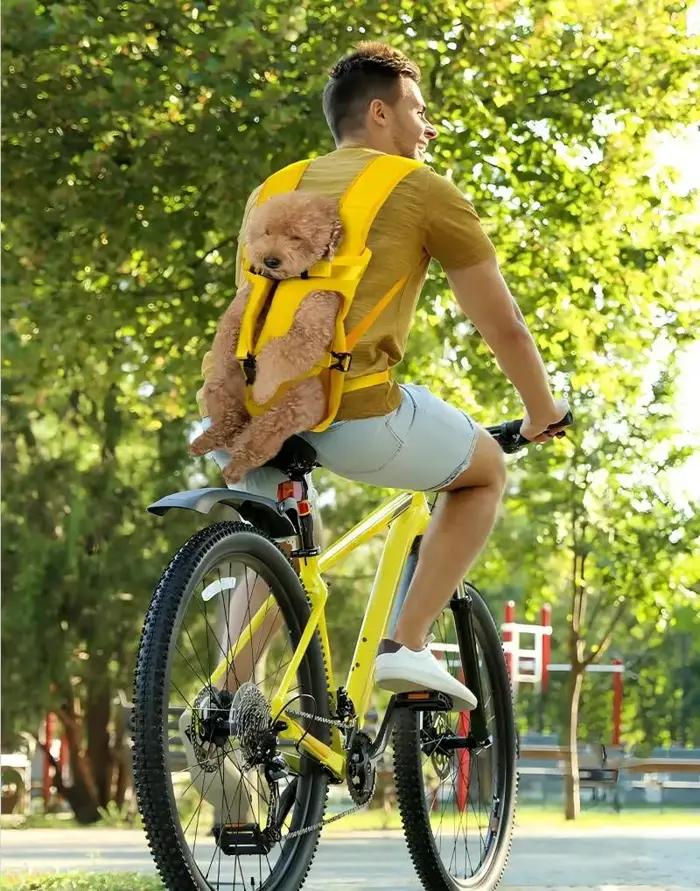 Sac de transport pour animaux de compagnie sac à dos pour chien universel adapté pour toutes les saisons et toutes les tailles chiens sorties en plein air